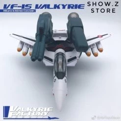 Valkyrie Factory VF 1/60 VF-1S VF1S Strike Valkyrie Macross Hikaru Ichijo Style W/ Super Space Part Upgrade Kit -Action Figure Shop 3a6a932a0d
