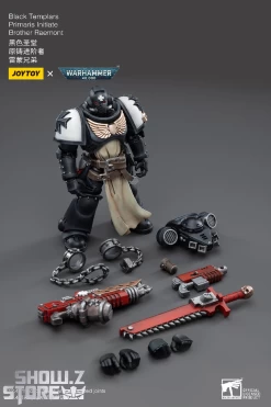 JoyToy Source 1/18 Warhammer 40K Black Templars Primaris Initiate Brother Raemont -Action Figure Shop 3a7fc0f0ce