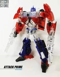APC Toys APC-001 Attack Prime TFP Optimus Prime Clear Version W/ Black Wheels 35 APC Toys APC-001 Attack Prime TFP Optimus Prime Clear Version W/ Black Wheels -Action Figure Shop 3c0e6bea0b