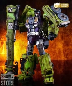 Jinbao Oversized Devastator Battle Damaged Version Full Set Of 6 Gravity Builder -Action Figure Shop 3d4c5b529b