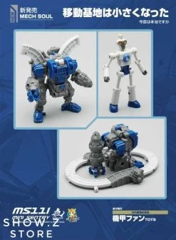 MechFansToys Mech Fans Toys Mech Soul MS-11I Mini Sentry & Doc Blue Version -Action Figure Shop 3d4d72f83a