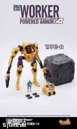 Forging Soul 1/60 AGS-30 Powered Armor Series Worker Priest Yellow Version -Action Figure Shop 3e16882d40