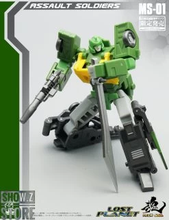 MechFanstoys MS-01U Samurai Spring Springer Toy Color Version -Action Figure Shop 3ebd8d010f