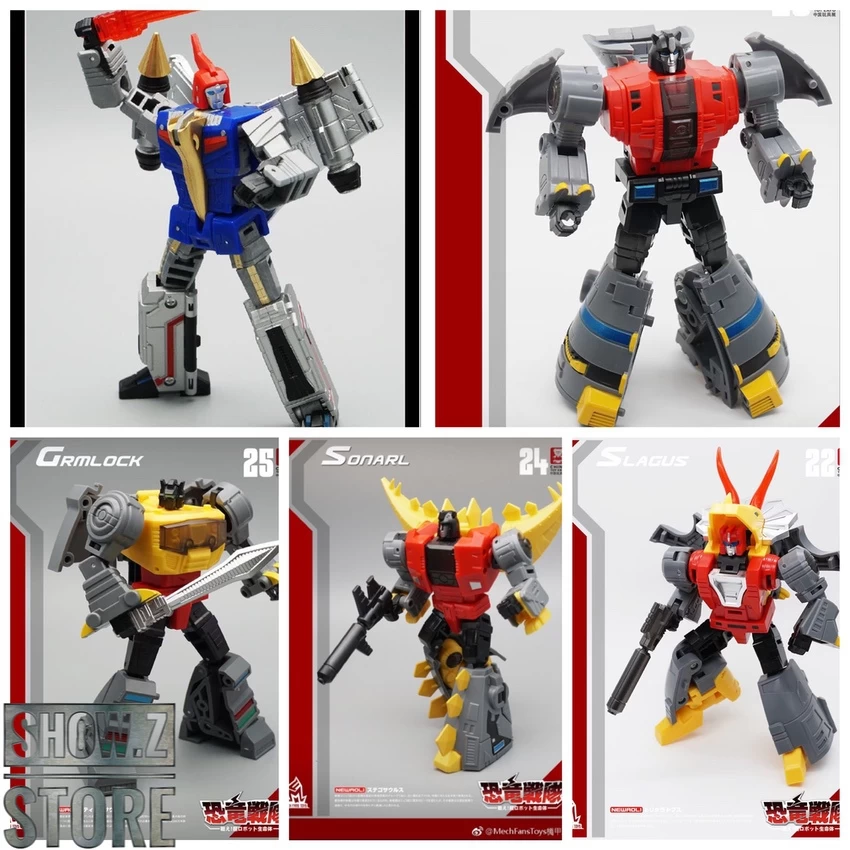 MechFansToys MF-21N(BLUE)/22N/23N/24N/25N Swoop(BLUE)/Slag/Sludge/Snarl/Grimlock Set Of 5 4 MechFansToys MF-21N(BLUE)/22N/23N/24N/25N Swoop(BLUE)/Slag/Sludge/Snarl/Grimlock Set Of 5 - Image 2