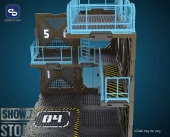 FreshRetro 1/18 1/24 SIB04 Scene In Box Fortifications-B Model Kit -Action Figure Shop 3fbf6ca35c