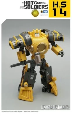 Mech Planet Hot Soldiers HS14 Iron Hero Bumblebee Hearts Of Steel -Action Figure Shop 416be53488