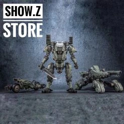 JoyToy Source Acid Rain TK01 Tiekui Mech & Multifuctional Vehicle & Turret Green Version