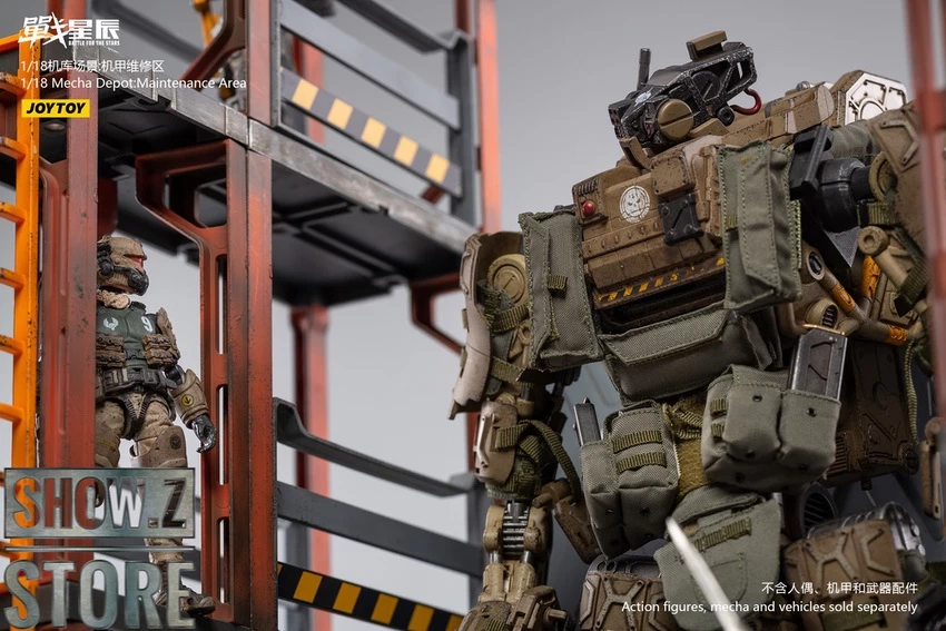 JoyToy Source 1/18 Mecha Depot: Maintenance Area 11 JoyToy Source 1/18 Mecha Depot: Maintenance Area - Image 9