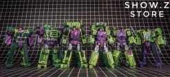 Toyworld TW TW-C07A TWC07A Constructor Devastator Cel Cell Shaded Deluxe Version Set Of 6 -Action Figure Shop 41de9957fe