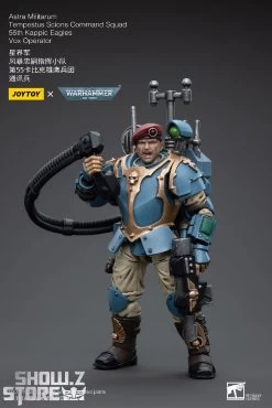 JoyToy Source 1/18 Warhammer 40K Astra Militarum Tempestus Scions Command Squad 55th Kappic Eagles Vox Operator -Action Figure Shop 427a4d27d0