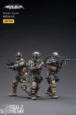 JoyToy Source 1/18 Spartan Squad Soldiers Set Of 3 -Action Figure Shop 459e7ab1a8