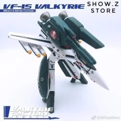 Valkyrie Factory VF 1/60 VF-1S VF1S Strike Valkyrie Macross Hikaru Ichijo Style W/ Super Space Part Upgrade Kit -Action Figure Shop 4610a120e0