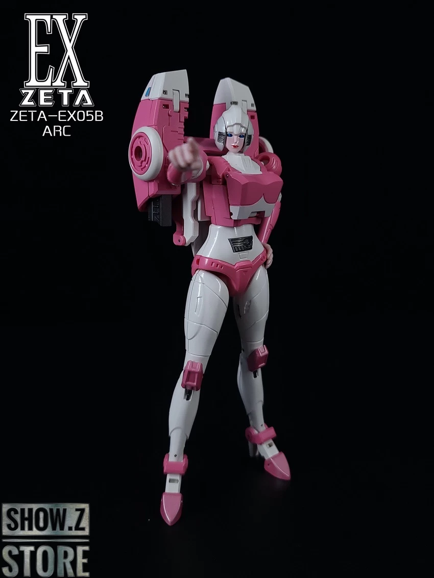 Zeta Toys EX-05B Arc Arcee Cartoon Color Version 11 Zeta Toys EX-05B Arc Arcee Cartoon Color Version - Image 9