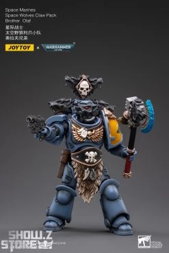 JoyToy Source 1/18 Warhammer 40K Space Wolves Claw Pack Brother Olaf -Action Figure Shop 4788600640