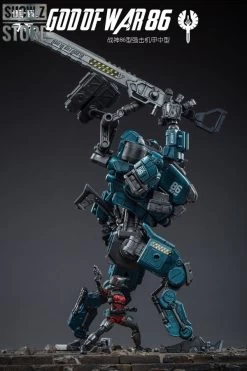 JoyToy Source Acid Rain 1/25 God Of War 86 Medium-Sized Mecha Figure Set Blue Version -Action Figure Shop 47c3899b5b