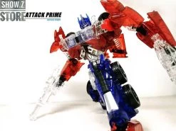 APC Toys APC-001 Attack Prime TFP Optimus Prime Clear Version W/ Black Wheels 36 APC Toys APC-001 Attack Prime TFP Optimus Prime Clear Version W/ Black Wheels -Action Figure Shop 48319f67e9