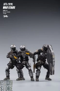 JoyToy Source 1/18 War Stars Starhawk 7th Army Blackhawk Fleet Set Of 3 -Action Figure Shop 4a00f44e7a