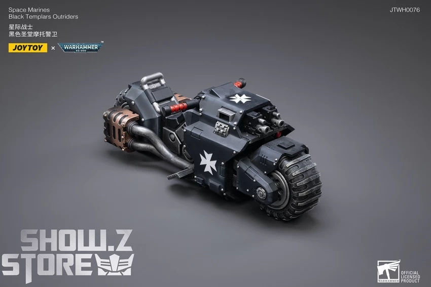 JoyToy Source 1/18 Warhammer 40K Space Marines Black Templars Outriders 15 JoyToy Source 1/18 Warhammer 40K Space Marines Black Templars Outriders - Image 13