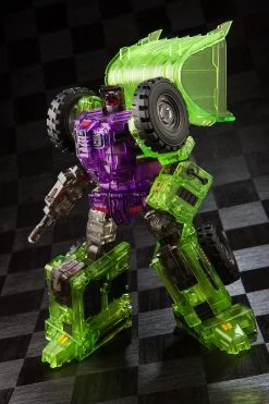 Toyworld TW-C07C Constructor Devastator Clear Version Full Set Of 6 Figures TW-07C Clear Constructor -Action Figure Shop 4abb0be1a9