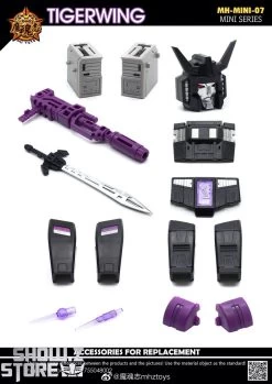 MHZ Toys MINI-07 Tigerwing Menasor Combiner Set Of 5 Oversized Version 38 MHZ Toys MINI-07 Tigerwing Menasor Combiner Set Of 5 Oversized Version -Action Figure Shop 4b09826434