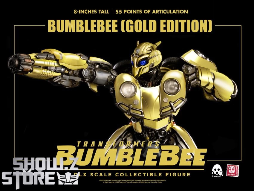 Threezero & Hasbro 3Z0294-EX Bumblebee Golden Version 6 Threezero & Hasbro 3Z0294-EX Bumblebee Golden Version - Image 4