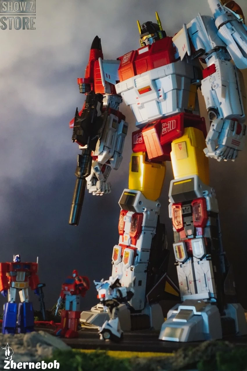 Zeta Toys ZB-06 Superitron Superion Metallic Full Paint Version Set Of 6 4 Zeta Toys ZB-06 Superitron Superion Metallic Full Paint Version Set Of 6 - Image 2