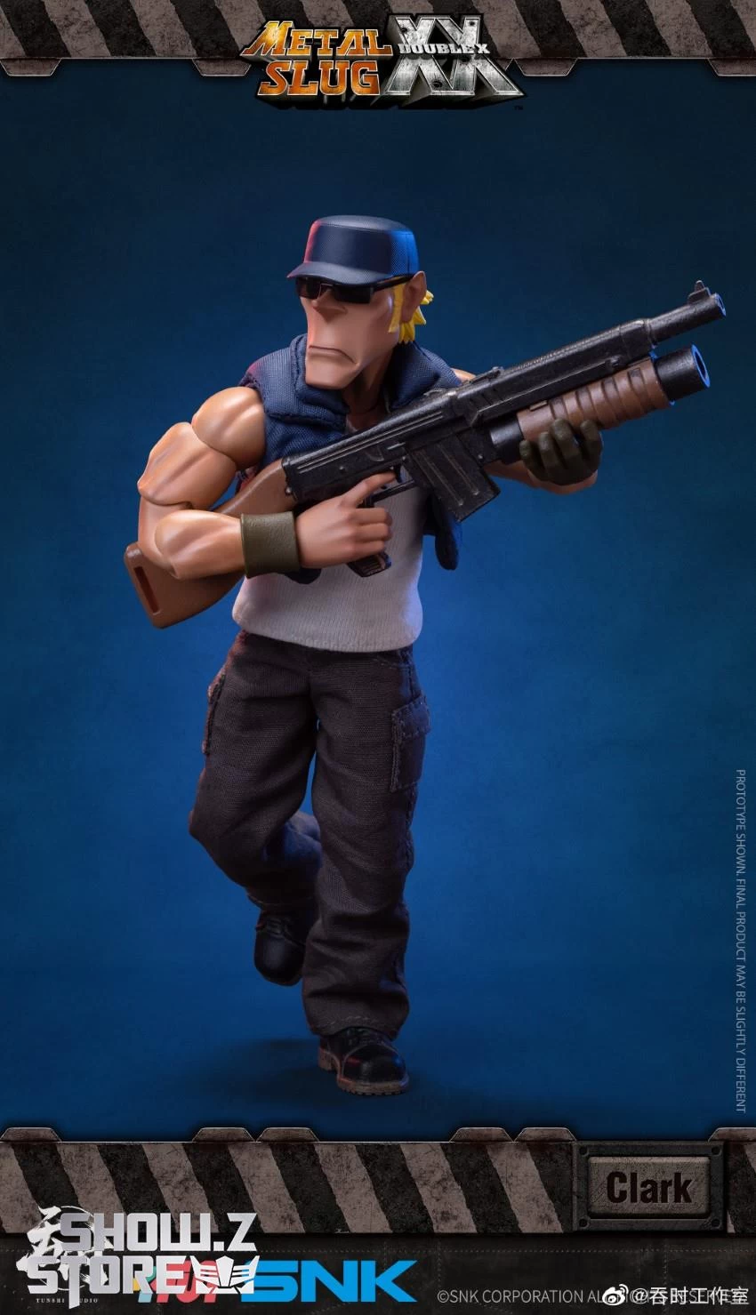 Tunshi Studio 1/12 SNK Licensed Metal Slug 3 Clark 8 Tunshi Studio 1/12 SNK Licensed Metal Slug 3 Clark - Image 6