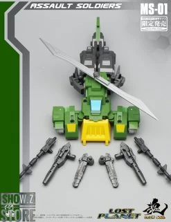 MechFanstoys MS-01U Samurai Spring Springer Toy Color Version -Action Figure Shop 4e49e80706