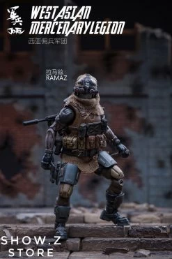 JoyToy Source Acid Rain 1/18 West Asian Mercenary Legion Set Of 3 Figures -Action Figure Shop 5128706621
