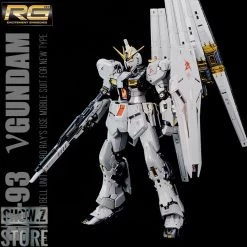 [SZ Custom] Bandai Custom RG 1/144 RX-93 Nu Gundam W/ Electroplated Chrome Painting -Action Figure Shop 51c00b0132