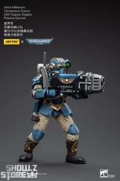 JoyToy Source 1/18 Warhammer 40K Astra Militarum Tempestus Scions Squad 55th Kappic Eagles Plasma Gunner -Action Figure Shop 523949b7a5