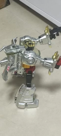 [Parts Not Working][Israel Buyer Only] 4th Party MP-08 MP08 King Grimlock Reximus Prime Oversized Metallic Version -Action Figure Shop 528ef83efb