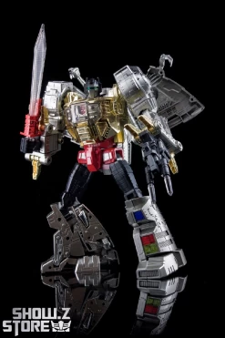 4th Party MP-08 King Grimlock Reximus Prime Oversized Stainless Steel Color Version 38 4th Party MP-08 King Grimlock Reximus Prime Oversized Stainless Steel Color Version -Action Figure Shop 5416f373f1