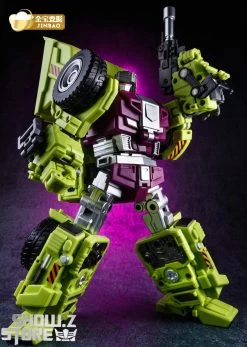 Jinbao DF03 Builder.D Devastator Green Version Set Of 6 Oversized Version -Action Figure Shop 54691116c0