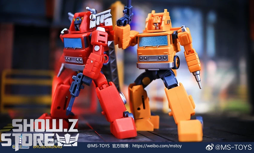 Magic Square MS-B01A Architect Inferno & MS-B02A Fire Extinguisher Grapple Metallic Color Version Set Of 2 16 Magic Square MS-B01A Architect Inferno & MS-B02A Fire Extinguisher Grapple Metallic Color Version Set Of 2 - Image 14