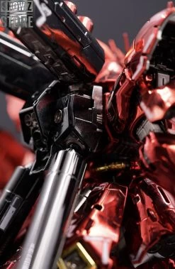 [SZ Custom] Bandai Custom RG 1/144 MSN-04 Sazabi W/ Custom Electroplated Chrome Painting -Action Figure Shop 5b12837a24