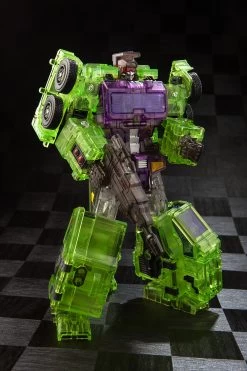 Toyworld TW-C07C Constructor Devastator Clear Version Full Set Of 6 Figures TW-07C Clear Constructor -Action Figure Shop 5db21ec260