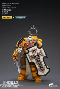 JoyToy Source 1/18 Warhammer 40K Imperial Fists Bladeguard Veteran 18 JoyToy Source 1/18 Warhammer 40K Imperial Fists Bladeguard Veteran -Action Figure Shop 5deb0d0adf