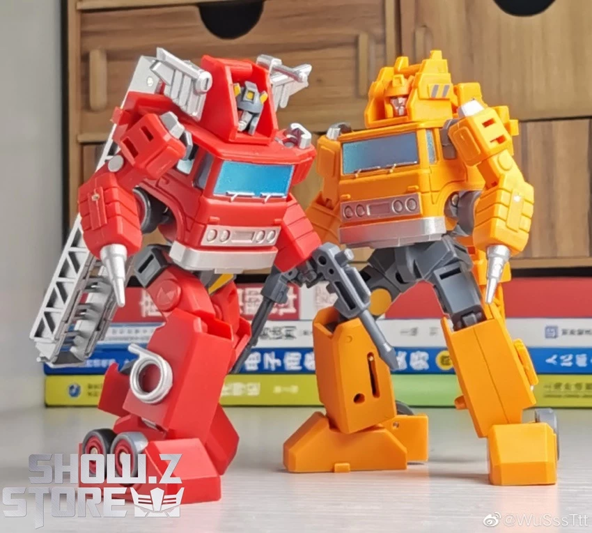 Magic Square MS-B01A Architect Inferno & MS-B02A Fire Extinguisher Grapple Metallic Color Version Set Of 2 11 Magic Square MS-B01A Architect Inferno & MS-B02A Fire Extinguisher Grapple Metallic Color Version Set Of 2 - Image 9