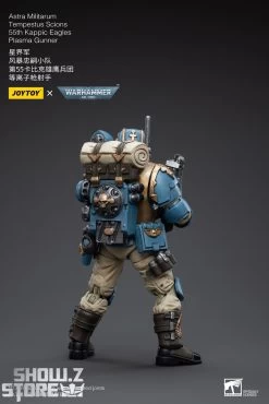 JoyToy Source 1/18 Warhammer 40K Astra Militarum Tempestus Scions Squad 55th Kappic Eagles Plasma Gunner -Action Figure Shop 5f0fb5b66a