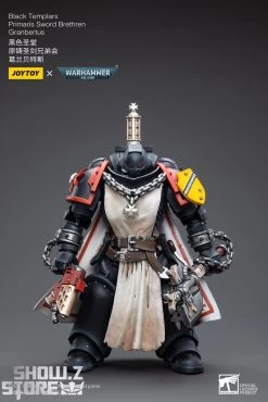 JoyToy Source 1/18 Warhammer 40K Black Templars Primaris Sword Brethren Granbertus -Action Figure Shop 60a6427185