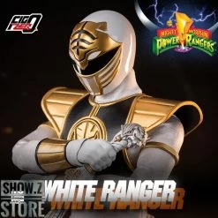 Threezero Studio 1/6 Mighty Morphin Power Rangers White Ranger -Action Figure Shop 6197769c0c