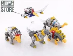 DX9 Toys War In Pocket Dinobots Set Of 5 (X18 Bumper, X19 Quaker, X20 Skyer, X21 Thorner, X22 Rager) -Action Figure Shop 62c0414b9e