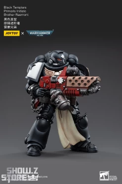 JoyToy Source 1/18 Warhammer 40K Black Templars Primaris Initiate Brother Raemont -Action Figure Shop 656e778655
