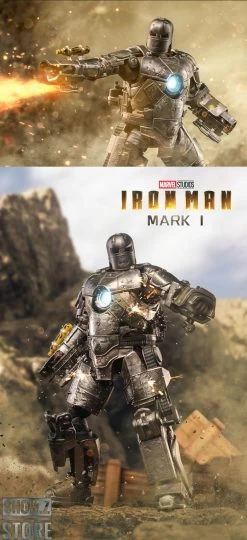 ZT Toys Marvel Licensed 1/10 Iron Man Mark 1 W/ LED 17 ZT Toys Marvel Licensed 1/10 Iron Man Mark 1 W/ LED -Action Figure Shop 65ffe73952