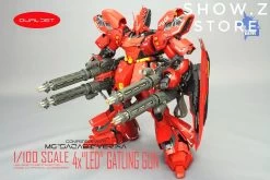 Zhile ZL MG 1/100 4X Sazabi MSN-04 Gatling Gun Add On Kit W/ LED -Action Figure Shop 6839f31ba1