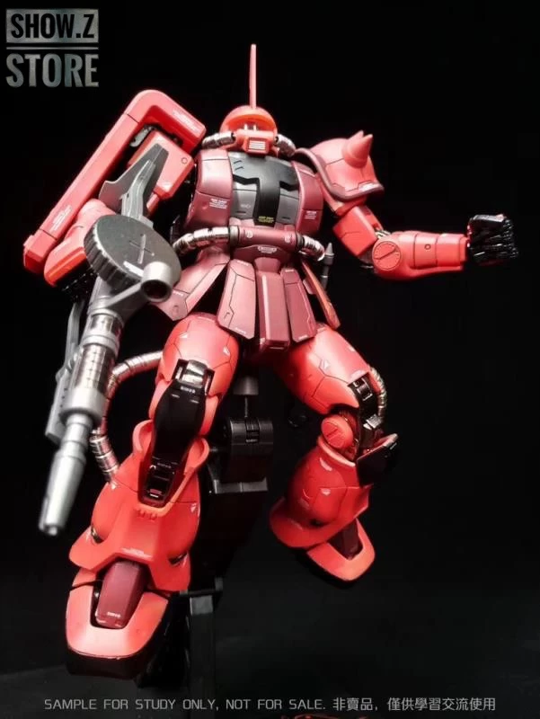 Metal Soldier MS 1/100 MS-06S MS06S Char's Zaku II Side 3 Side3 Red Comet Gundam Mobile Suit 16 Metal Soldier MS 1/100 MS-06S MS06S Char's Zaku II Side 3 Side3 Red Comet Gundam Mobile Suit - Image 14