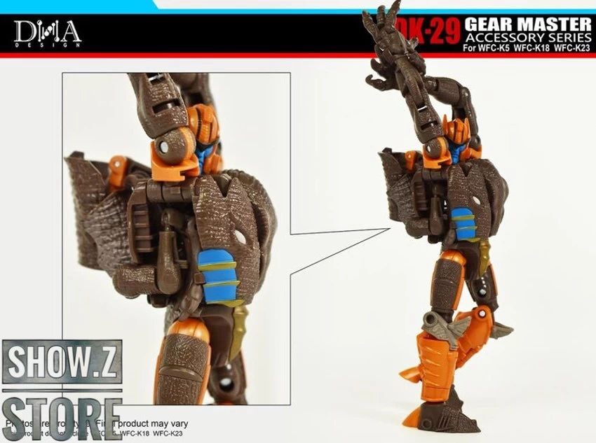 DNA Design DK-29 Upgrade Kit For WFC-K5/18/23 Blackarachnia,Dinobot & Scorponok 7 DNA Design DK-29 Upgrade Kit For WFC-K5/18/23 Blackarachnia,Dinobot & Scorponok - Image 5