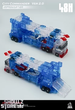 MechFansToys MF-48H City Commander Ultra Magnus Transparent Version -Action Figure Shop 6dcbface7d