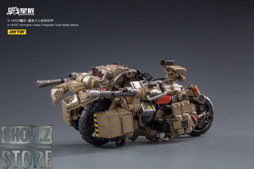 JoyToy Source 1/18 X-HH02 Hurricane Heavy Firepower Dual Mode Mecha Sand Version 13 JoyToy Source 1/18 X-HH02 Hurricane Heavy Firepower Dual Mode Mecha Sand Version - Image 11